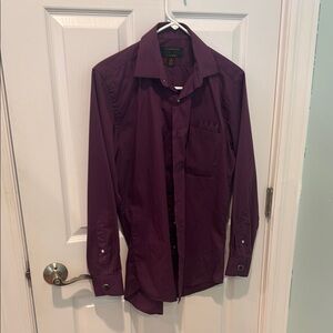 Alexander Julian Men's Purple Dress Shirt S